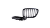 Grill BMW X1 E84 pojedyncze żeberka Matt Black