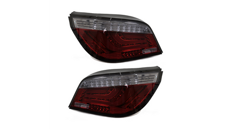 Lampy BMW 5 E60 Facelift Tył LED Red-Smoke