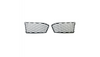 Fog Light Covers Audi A6 C7 Gloss Black