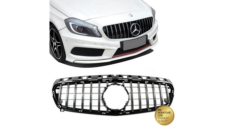 Grill Mercedes-Benz A W176 GT Chrome & Black