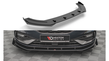 Splitter Seat Leon FR IV Front Pro + flaps Black-Red
