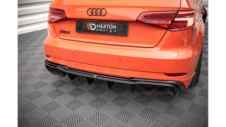 Diffuser Audi RS3 8Y Facelift Rear Valance v.2 Gloss Black