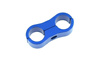 Double Mounting Bracket 13,5mm aluminum