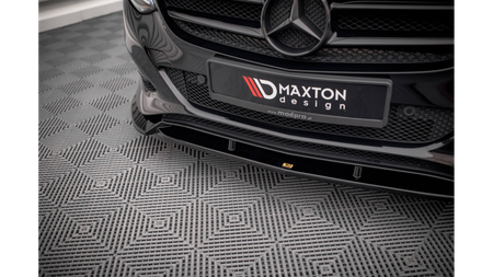 Splitter Mercedes-Benz B W246 Facelift przód Gloss Black