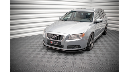 Splitter Volvo V70 III Front v.2 Gloss Black