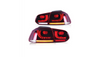 Lampy Volkswagen Golf VI Tył Dynamic LED Red