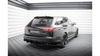Splitter Audi RS6 C6 Tył Boczne Street Pro Black + Gloss Flaps