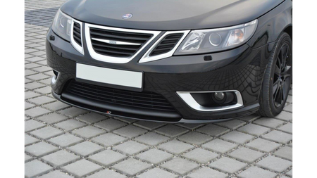 Splitter Saab 9-3 Aero II Facelift przód Gloss Black