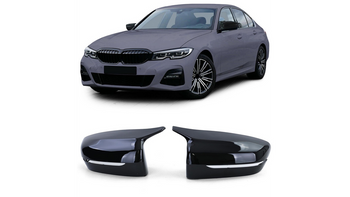 Mirror Cover Set BMW 5 G30 G31 Gloss Black