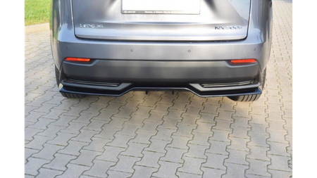 Splitter Lexus NX I H Tył Środkowy z Dyfuzorem Gloss Black