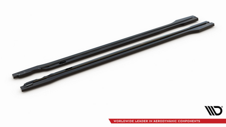 Diffuser Audi Q5 FY Facelift S-Line Side Skirts Gloss Black