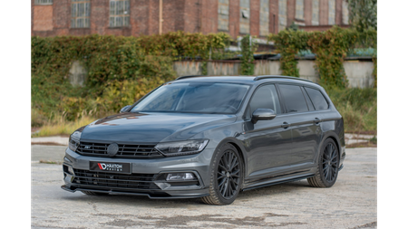 Diffuser Volkswagen Passat B8 R-Line Side Skirts Gloss Black