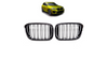Grill BMW X3 G01 F97 X4 G02 F98 podwójne żeberka Gloss Black