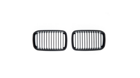 Grill BMW 3 E36 Compact pojedyncze żeberka Matt Black