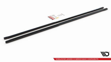 Diffuser Mercedes-Benz Vito Extra Long W447 Facelift Side Skirts Gloss Black