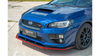 Splitter Subaru WRX STI Front v.4 Gloss Black + Red