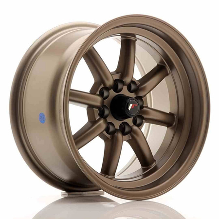 JR Wheels JR19 15x8 ET0 4x100/108 Matt Bronze