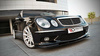 FRONT SPLITTER MERCEDES E W211 AMG PREFACE - Gloss Black