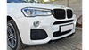 Splitter BMW X4 G02 M-Pack przód Gloss Black