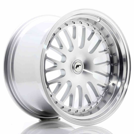 JR Wheels JR10 19x11 ET15-30 Blank Silver Machined Face