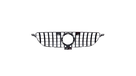 Grill Mercedes-Benz GLE W166 C292 Facelift GT Chrome & Black USZKODZONY