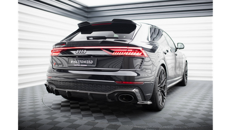 Spoiler Audi RSQ8 4M Tylna klapa góra Carbon