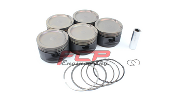 Forged pistons Audi S2 RS2 2.5 20V Turbo Stroker 82mm CR 8 FCP