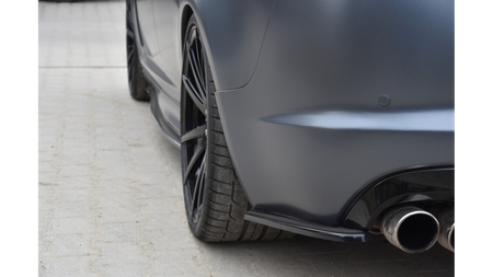 Splitter Jaguar XF- R Rear Side Gloss Black