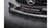 Splitter Mercedes-Benz C C205 C43 Facelift Front Pro + flaps Black