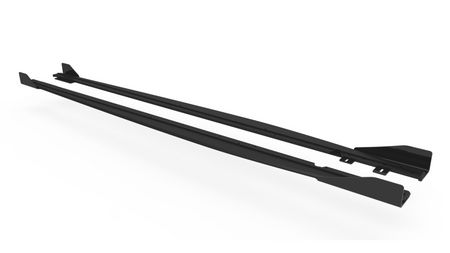 Dokładka Audi RS3 8Y Progi Street Pro Black-Red + Gloss Flaps