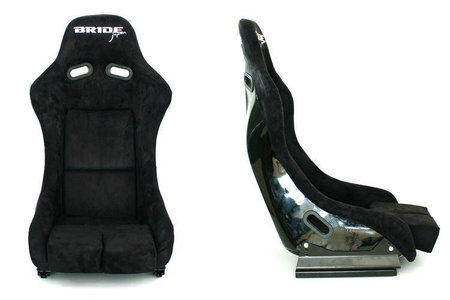 Racing seat GTR Bride GTR Suede Black