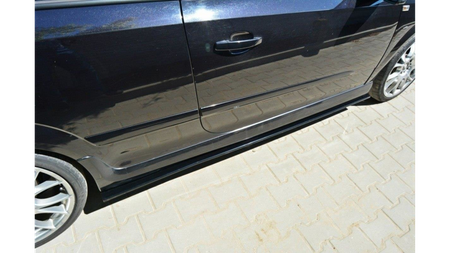 Diffuser Opel Astra H (OPC VXR) Side Skirts Gloss Black