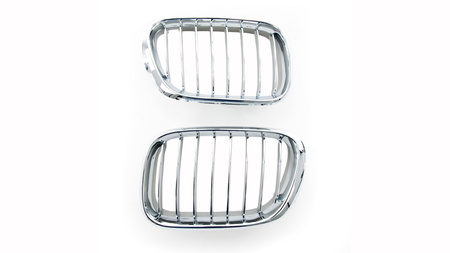 Grill BMW X5 E53 pojedyncze żeberka Chrome