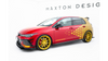 Dokładka Volkswagen Golf GTI Clubsport Mk8 Facelift Progi Street Pro Black-Red + Gloss Flaps