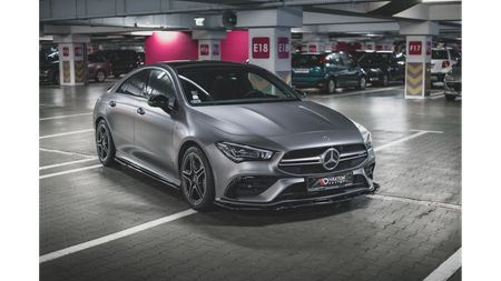 Dokładka Mercedes-Benz CLA 35 45 C118 Progi Gloss Black