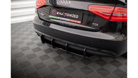 Diffuser Audi A4 B8 Facelift Rear Street Pro Black