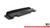 Splitter Volvo V90 II Rear Central with Diffuser v.2 Gloss Black