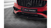 Splitter Mercedes-Benz A45 Aero W176 Facelift przód v.2 Gloss Black