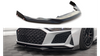 Splitter Audi R8 4S Facelift przód v.3 + flaps Gloss Black