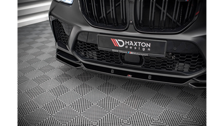 Splitter BMW X5 F95 M-Pack przód v.2 Gloss Black