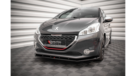 Splitter Peugeot 208 GTi I Front v.1 Gloss Black