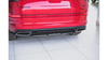 Splitter Skoda Kodiaq I RS Tył Środkowy Gloss Black