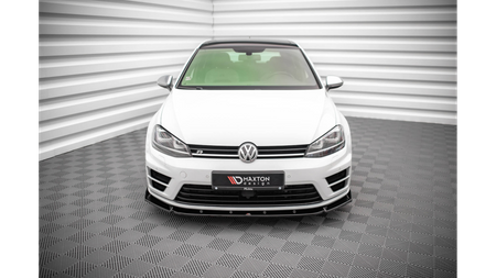 Splitter Volkswagen Golf 7 R Front v.4 Gloss Black