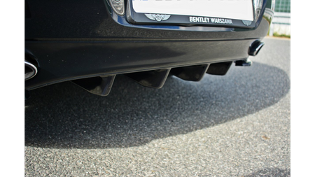 Diffuser Bentley Continental GT I Rear Valance Gloss Black
