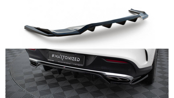 Splitter Mercedes-Benz GLE 43 Coupe C292 Rear Central with Diffuser