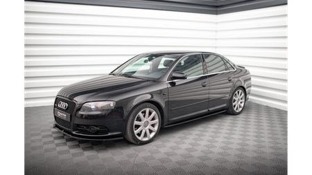 Diffuser Audi A4 B6 Side Skirts v.1 Gloss Black