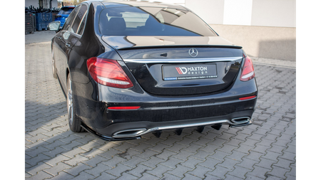 Przedłużenie Spoilera Mercedes-Benz E W213 AMG-Line Gloss Black