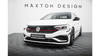 Splitter Volkswagen Jetta GLI Mk7 Front Street Pro Black-Red