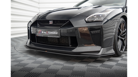 Splitter Nissan GTR R35 Facelift Przód Pro Black