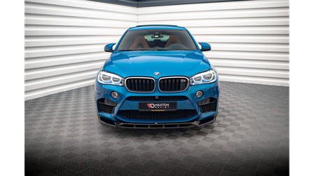 Splitter BMW X5 F85 X6 F86 M-Pack przód v.3 Gloss Black